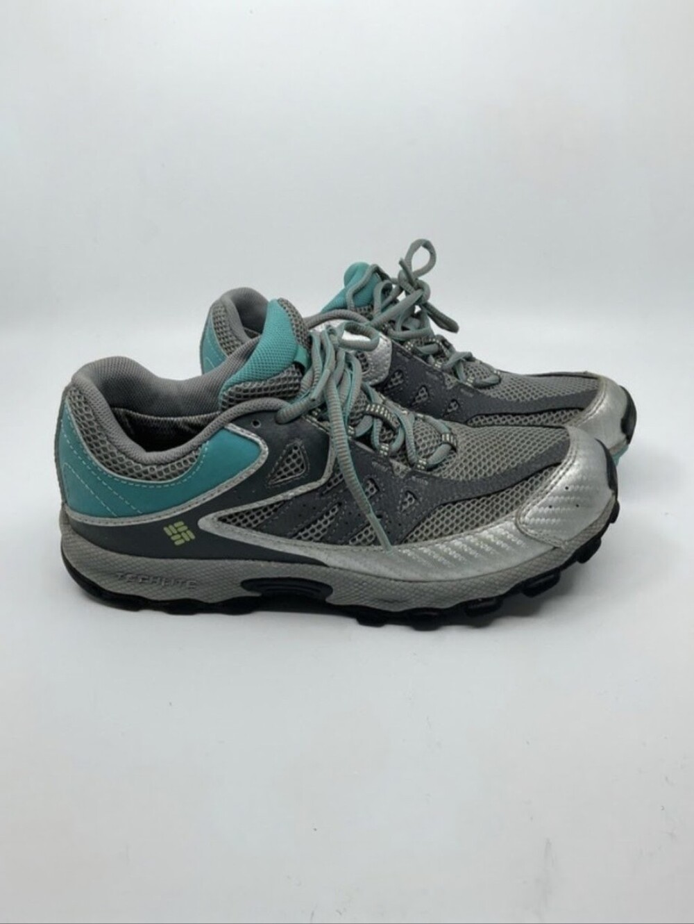 Columbia Omni-Tech Hiking Sneakers Grey Blue Silver EU 40 8.5